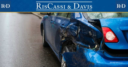 Car With Bumper Damage